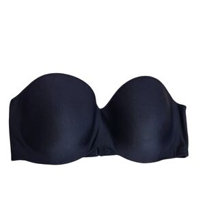 Lilyette Black Strapless Bra